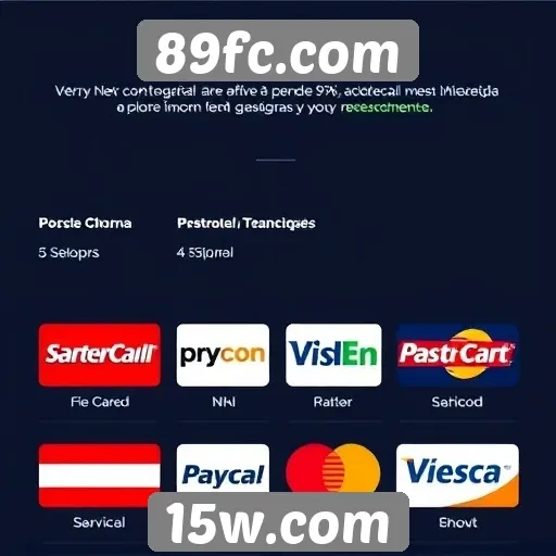 Análise dos métodos de pagamento no 89fc.com